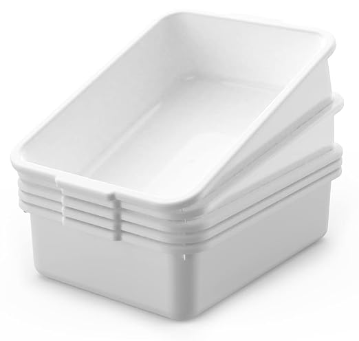 5-Pack Commercial Bus Tubs Box/Tote Box by WYT