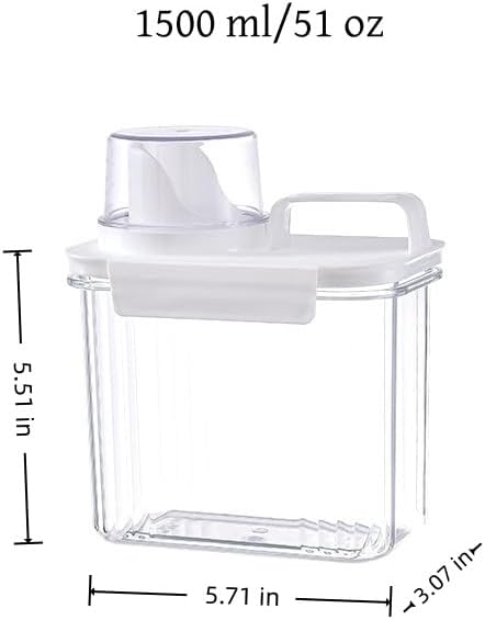 Laundry Detergent Dispenser-2 Pack, 51 oz Detergent Dispenser - Image 2