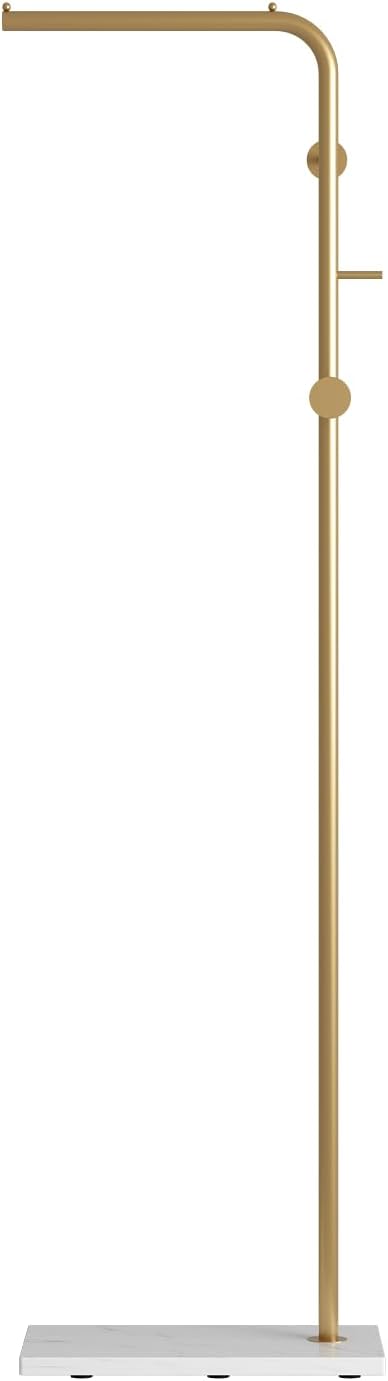 TIEOU Gold Coat Racks, Metal Coat Racks Freestanding - Image 6