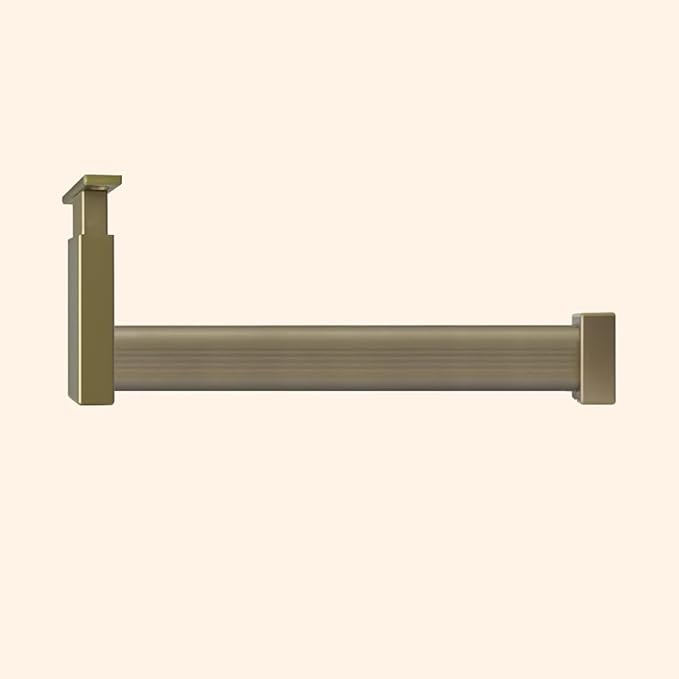 L Shaped Closet Rod Bracket for Wardrobes, Room Garment Holder Rack by Unknown
