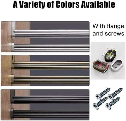 Heavy Duty Closet Rod - 150cm Adjustable Garment Rail - Image 5