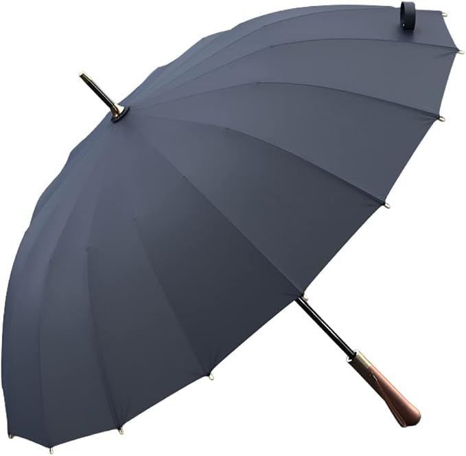 44Inch Oversize Golf Umbrella Automatic Open Windproof Stick Umbrella Heavy by Unknown