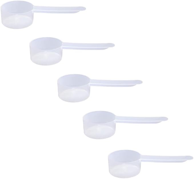 Plastic Measuring Scoop, 1.5 Tablespoon Long Handle Spoons by TheScoopie