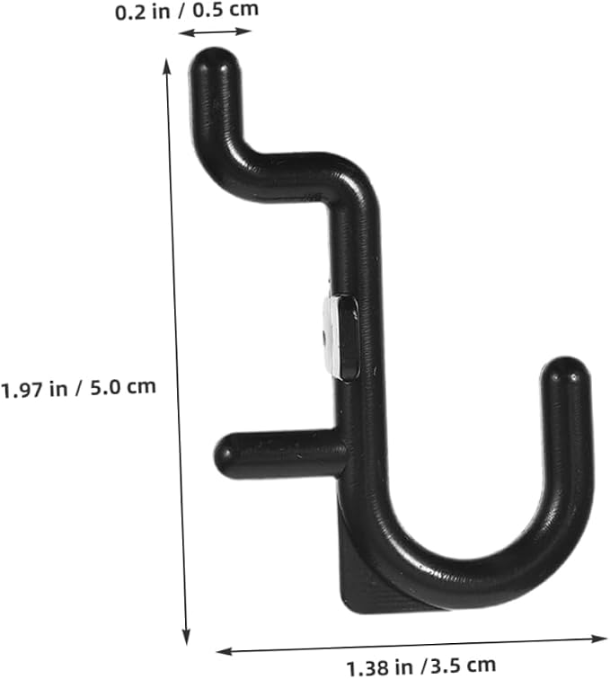 50pcs Heavy Duty Pegboard Hooks - Image 2