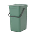 Brabantia Sort & Go Kitchen Recycling Bin | S / 3.2 Gal / 12L | Fir Green | by BrabantiaUSA