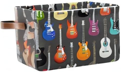 Modern Guitar Storage Basket Music Storage Box Bin Large Laundry Organizer - Image 9