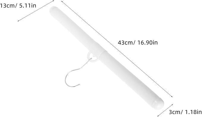 12pcs White Foam Padded Clothes Hangers - Image 2