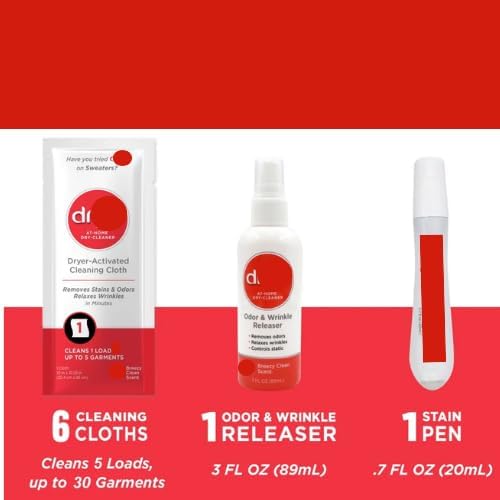 dryrel at-Home Dry Cleaner Starter Kit. Dry-Cleaner 6 Count In 1 Box. - Image 4