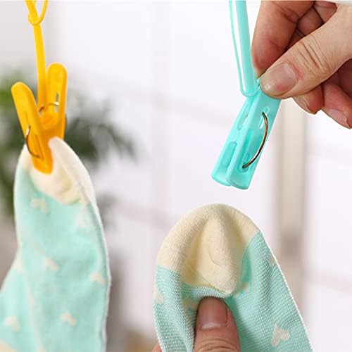12-Pack Windproof Clothesline Clips - Image 6