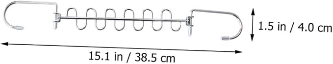 PRETYZOOM 2Pcs Multi Hole Clothes Drying Rack Hangers - Image 2