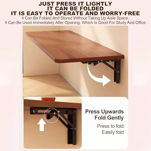 Fold Down Table Wall Mounted Kitchen Table Foldable Wall Table Laundry Folding - Image 4