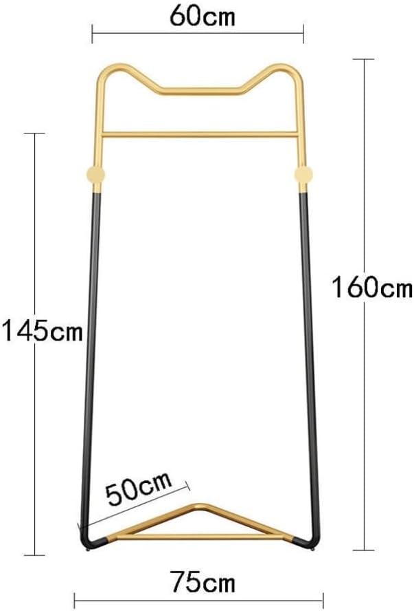 Coat rack Stand Corner Coat Rack Floor-standing Bedroom Corner Clothes Rack - Image 2