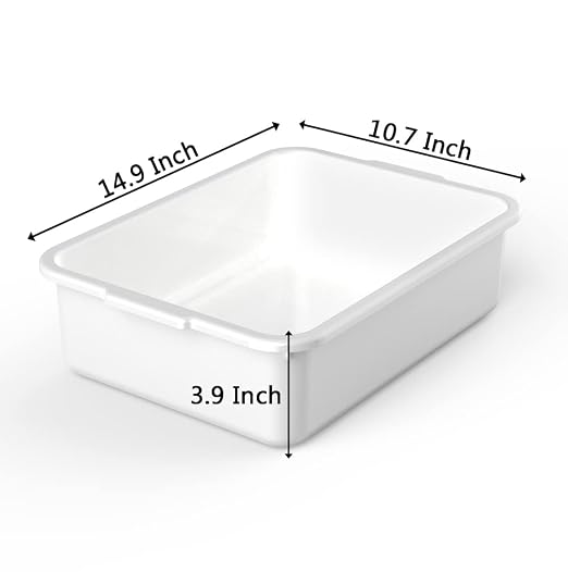 5-Pack Commercial Bus Tubs Box/Tote Box - Image 2