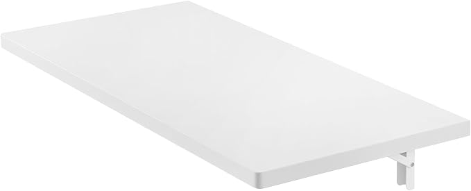 VEVOR Wall Mounted Folding Table, 47.2 x 19.7 inches Wall Mount Table, Floating - Image 9