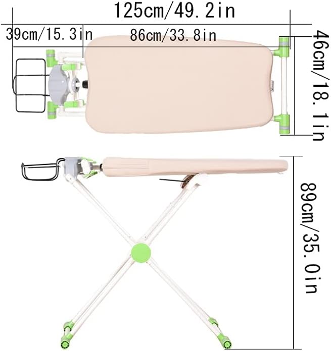 Pro Ironing Board 360 Degree Rotating Ironing Board, Double-Sided Available - Image 3