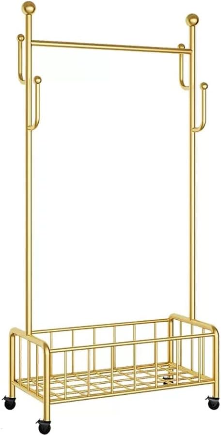 Corner Coat Rack Floor-Standing Bedroom Hanger by Unknown