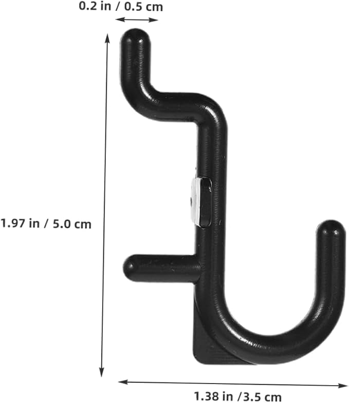 50pcs Pegboard Hook Assortment for Garage Organization J Shape Tool Storage - Image 2