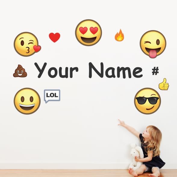Oliver's Labels Premium Personalized Life Sized Wall Decal by Oliver%27s+Labels