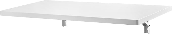 VEVOR Wall Mounted Folding Table, 47.2 x 19.7 inches Wall Mount Table, Floating - Image 12