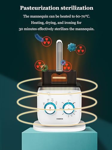 Automatic Steam Iron, Fully Hands-Free Operation, Hot Air Drying System - Image 3