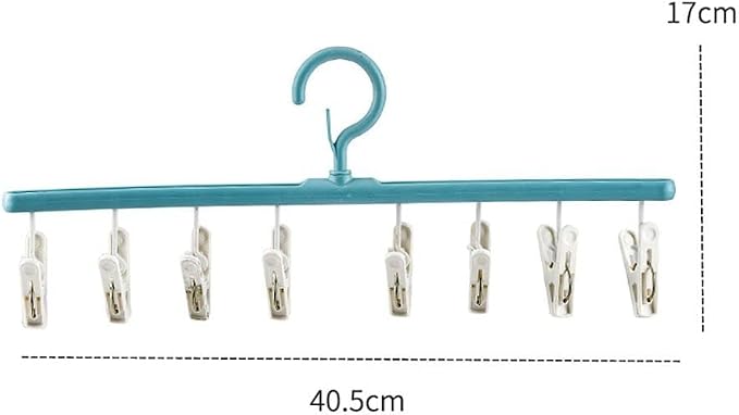 gofidin 2 Pack Drying Sock Rack Windproof Clothes Rack Multi Clip Dormitory - Image 2