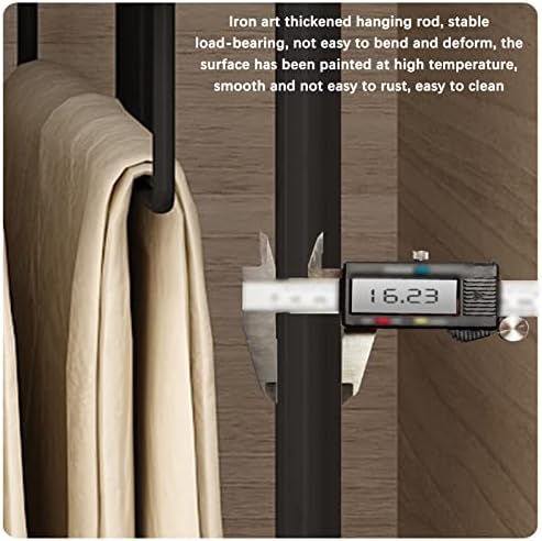Mobile Storage Rack Freestanding Display Rack Tool Pegboard Garage, Pants - Image 4