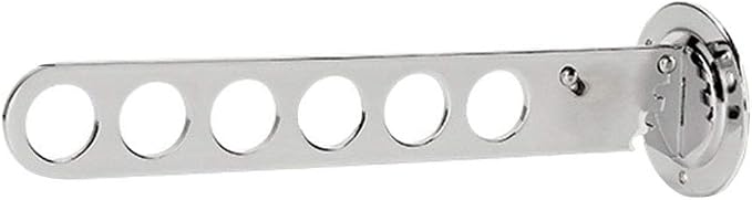 Folding Wall Mount Clothes Hanger, Foldable Laundry Hanger Dryer Rack, by Unknown