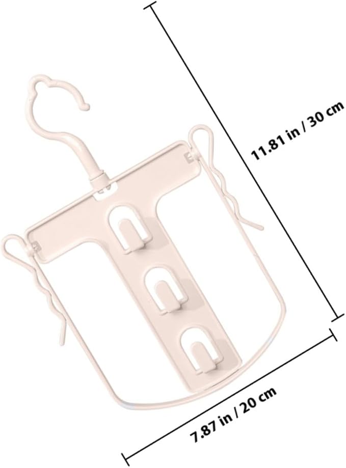 Rotatable Plastic Clothes Drying Rack - Image 2