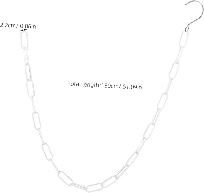 Zerodeko 4Pcs Heavy Duty Clothes Hangers Chain - Image 2