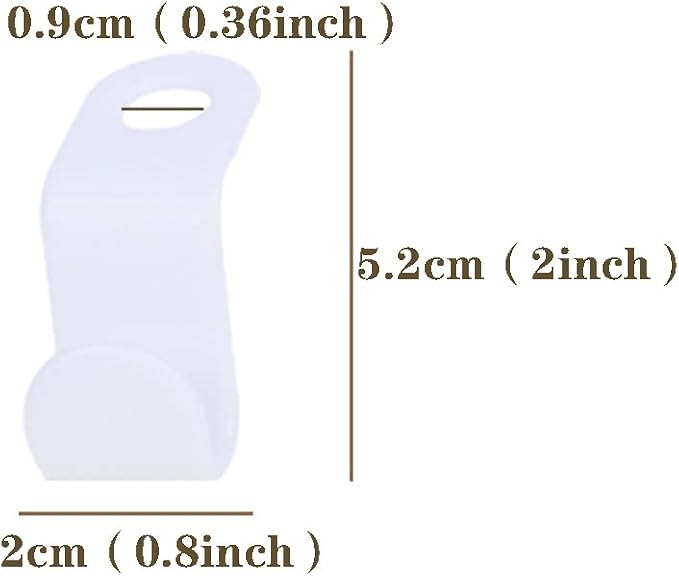 Clothes Hanger Connector Hooks, Thickened 20lbs Space Saving Closet Hanger - Image 6