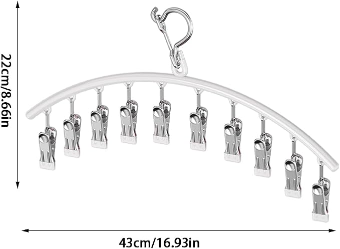 2Pcs Legging Organizer for Closet, Stainless Steel Legging Hanger, Large - Image 5