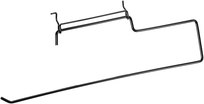 HARFINGTON Pegboard Paper Towel Holder 12" Stainless Steel Peg Board Display - Image 3