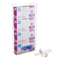 AdirMed VivaEssentials Quad Glove Box Holder, Wall Mount or Free Standing Clear by AdirMed