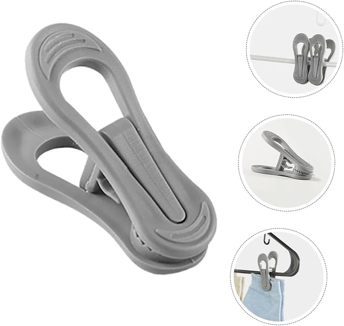 30 Pcs Plastic Clothes Pins Windproof Laundry Hanging Clips Heavy Duty Plastic - Image 9