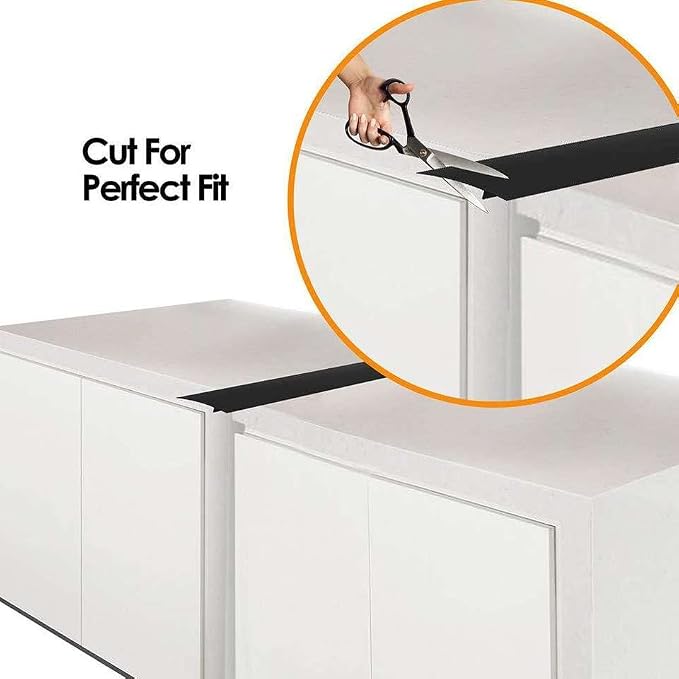2 Pack Silicone Stove Counter Gap Cover， Flexible Easy Clean Heat Resistant - Image 3