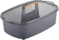 Casabella Plastic Bucket, 1.85 Gallon | Storage Caddy | by Casabella