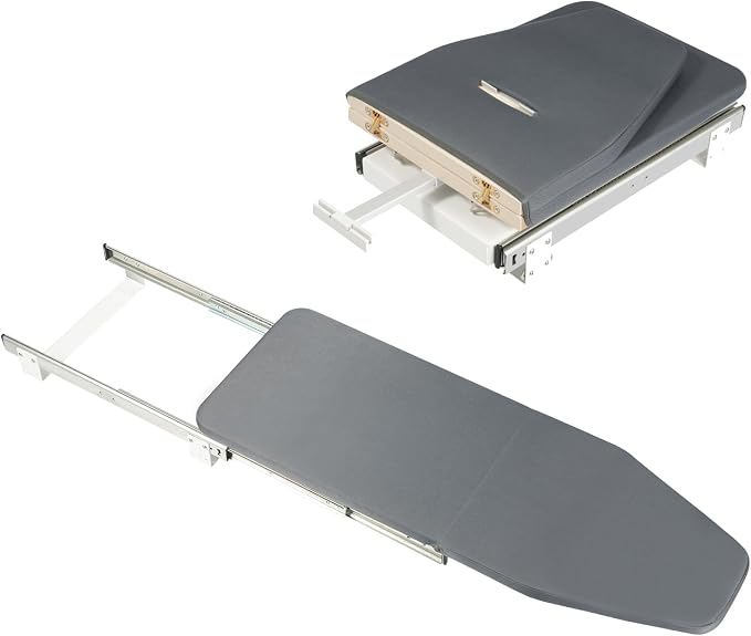 Retractable Pull Out Ironing Board, Closet Sliding Out Swivel Folding Board by Unknown