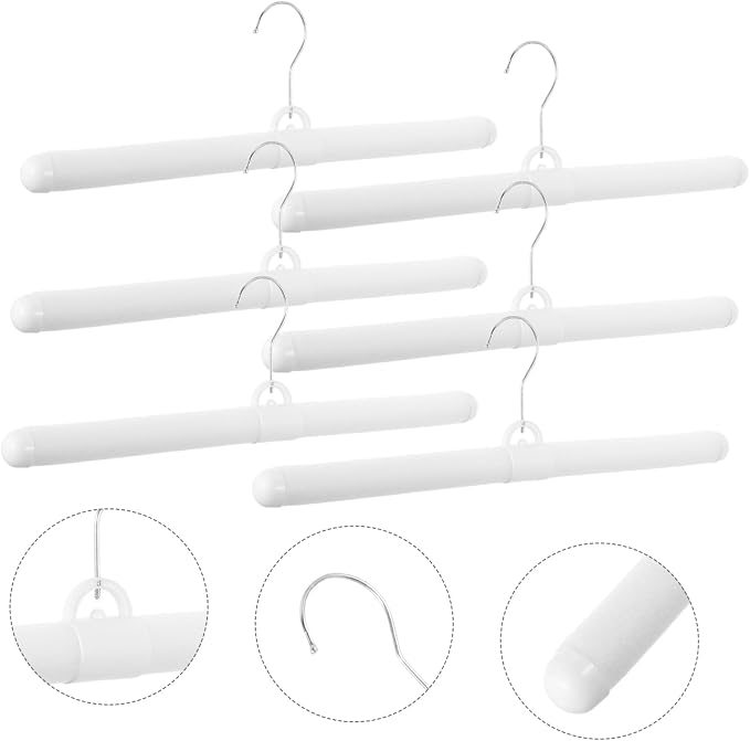 12pcs Foam Padded Hangers Non-Slip - Image 8
