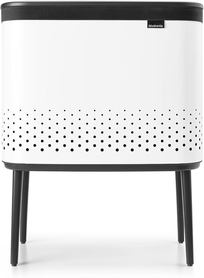 Brabantia Bo Laundry Hamper Removable Laundry Bag 16 Gal, Ventilated Stylish by BrabantiaUSA