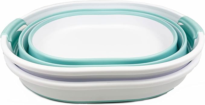 SAMMART 23L Collapsible Plastic Laundry Basket - Image 9