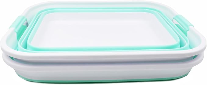 SAMMART 42L Collapsible Plastic Laundry Basket - Image 2