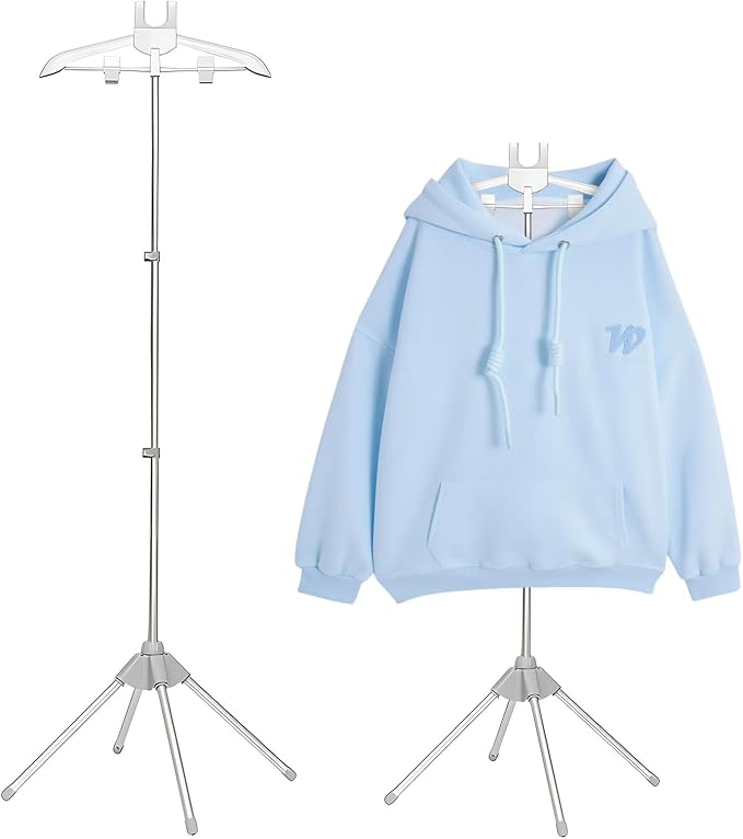Adjustable Steamer Stand for Clothes, 32-63 inch T Shirt Display Stand by SloveM