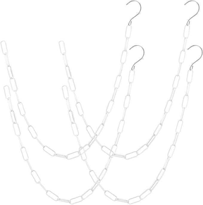 Zerodeko 4Pcs Heavy Duty Clothes Hangers Chain by Zerodeko