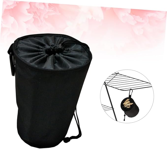 Mobestech Oxford Cloth Storage Bag Capacity Hanging Clothespins Bag Peg - Image 9