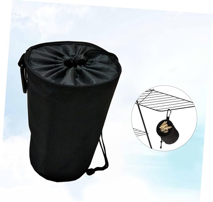 Mobestech Oxford Cloth Storage Bag Capacity Hanging Clothespins Bag Peg - Image 4