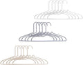 Non-Slip Plastic Coat Hangers Set 15pcs Windproof Clothes Hangers by Unknown