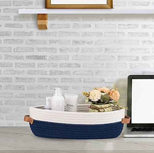 Set of 2 Toilet Basket, Woven Storage Basket - Image 6
