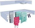 Wall Mounted Foldable Drying Rack 40" Elegant Matte Invisible Hanger | an by TCO+ADVENTURES