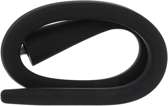 Black Washer Door Prop Adjustable Silicone Support Stand by KALLORY