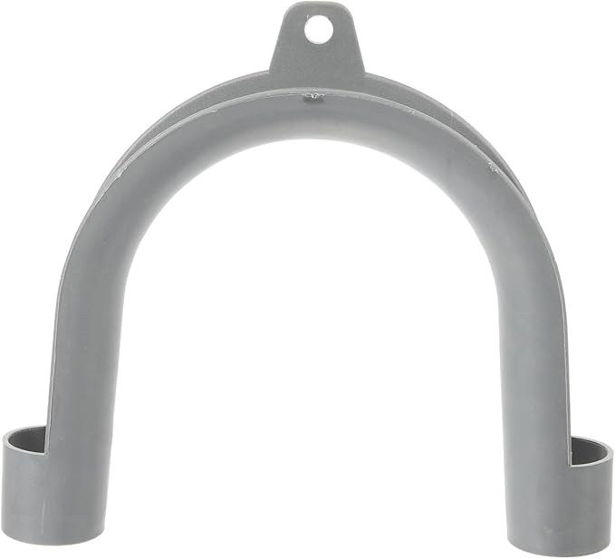 Utility Hooks for Washer Machine Drain Hose Clip U-shape Hose Holder Washing by KOMBIUDA
